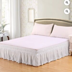 Elegant White Bedding Set